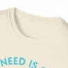All I need is Coffee and my Cat Unisex Softstyle T-Shirt
