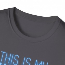 Get ready for Halloween with this is my human costume I'm really a ghost funny Unisex Softstyle T-Shirt