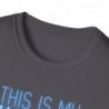 Get ready for Halloween with this is my human costume I'm really a ghost funny Unisex Softstyle T-Shirt