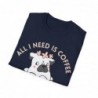 All I need is Coffee and my Dog Unisex Softstyle T-Shirt