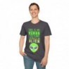Get ready for Halloween with this This is my human costume I'm really an Alien funny Unisex Softstyle T-Shirt