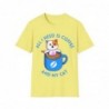All I need is Coffee and my Cat Unisex Softstyle T-Shirt