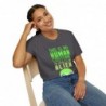 Get ready for Halloween with this This is my human costume I'm really an Alien funny Unisex Softstyle T-Shirt